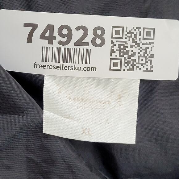 Vintage Security Guard Snap Jacket XL 26x28 Baggy Nylon USA - Picture 7 of 12